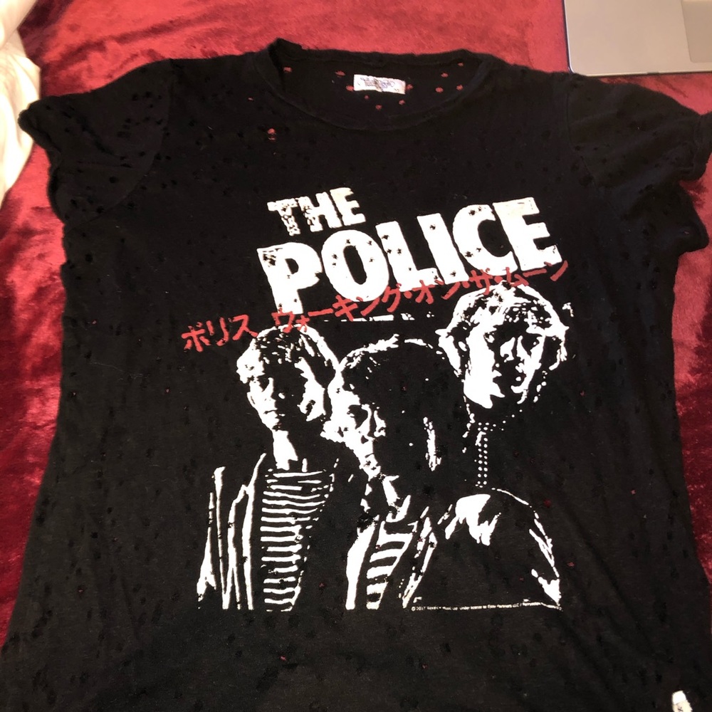 The police band t shirt! Women’s size XS